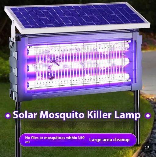 Soler Powered Outdoor Bug Zapper.